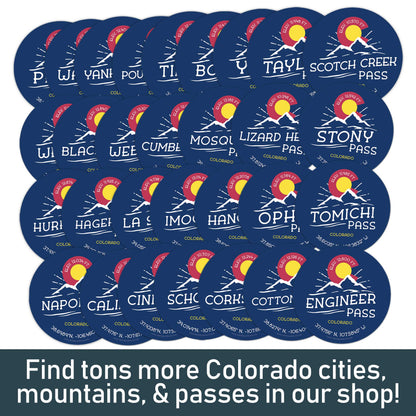Schofield Pass Colorado Stickers