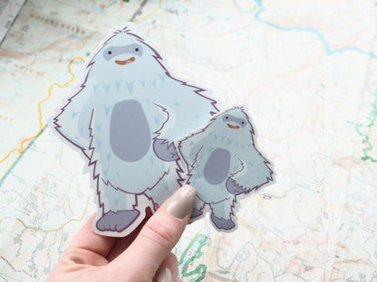 Confident Yeti Sticker
