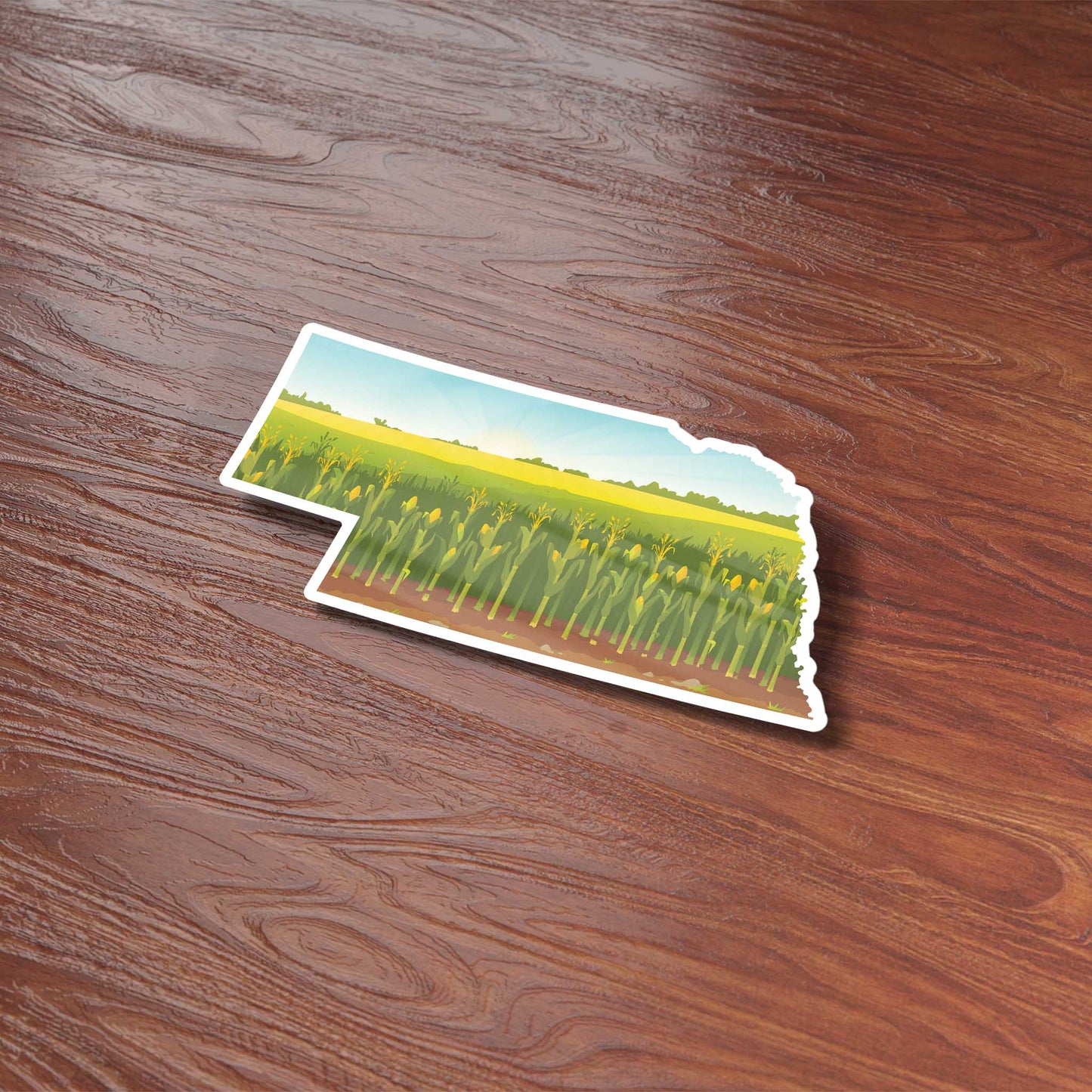 Nebraska Cornfield Sticker