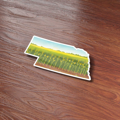 Nebraska Cornfield Sticker