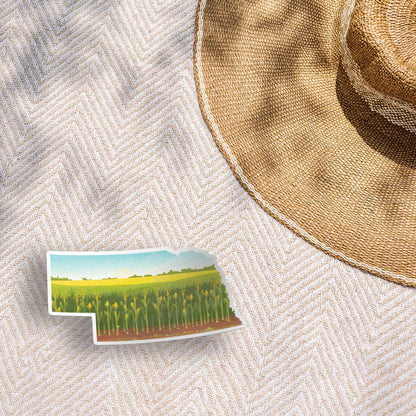 Nebraska Cornfield Sticker