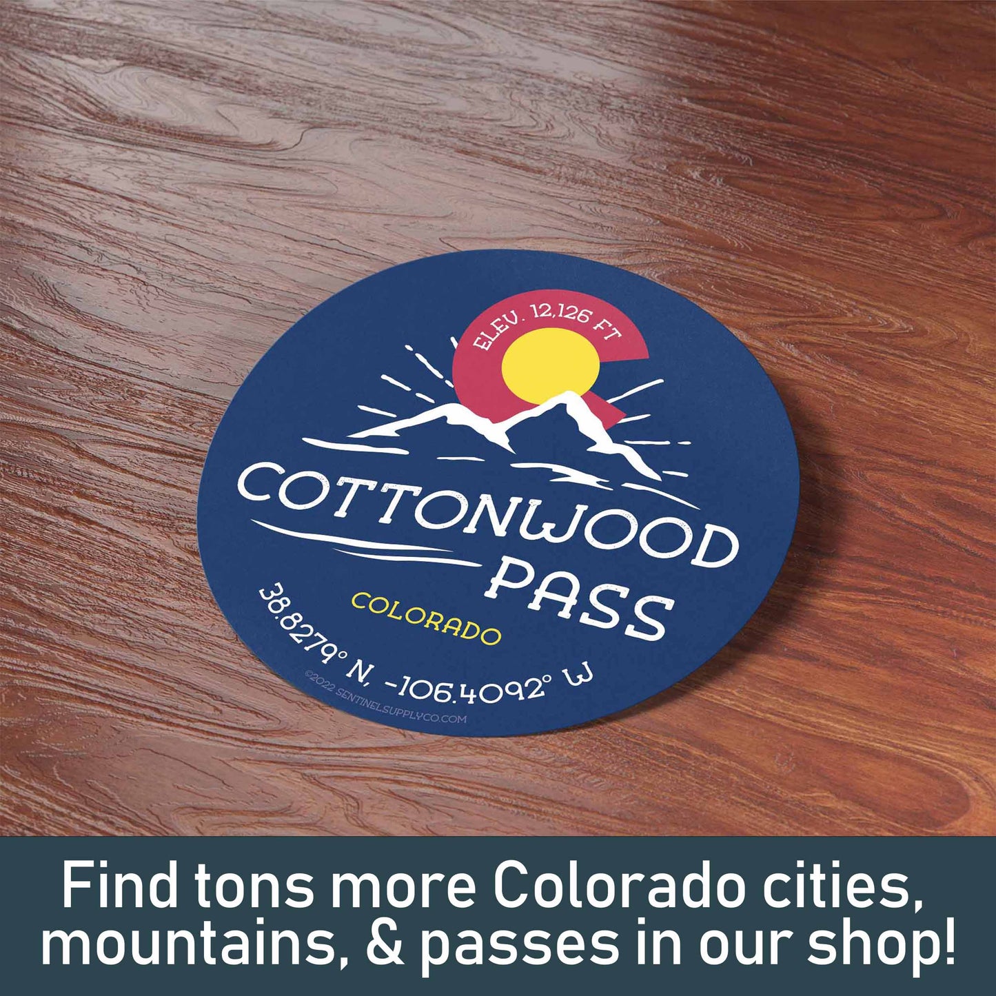 Taylor Pass Colorado Stickers