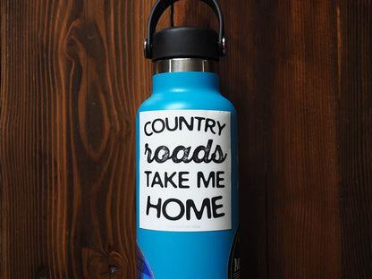 Country Roads Take Me Home Sticker