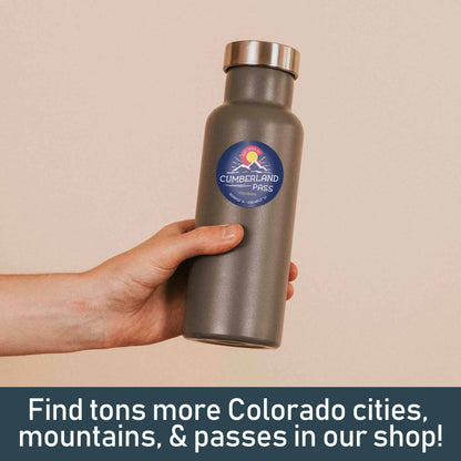 Boulder Colorado Sticker