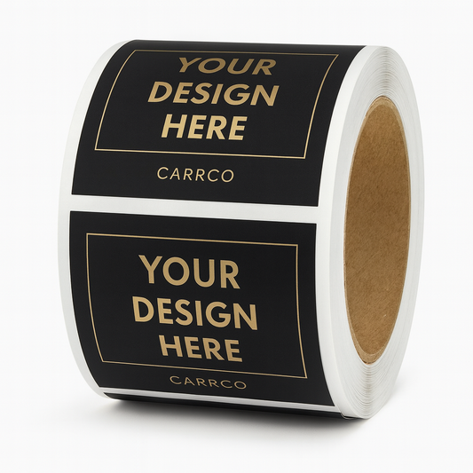 Custom Square Sticker Carrcolabels.com