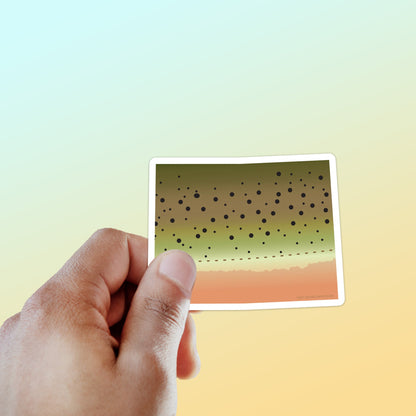 Cutthroat Trout Wyoming Fishing Sticker