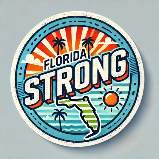 Florida Strong Hurricane Stickers