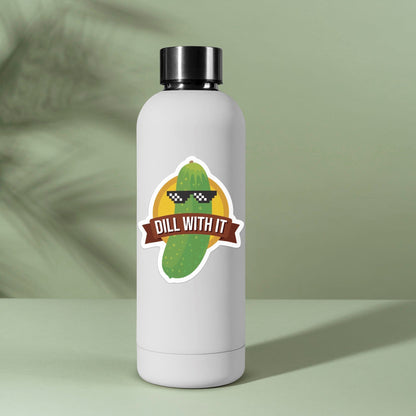 Dill With It Pickle Sticker