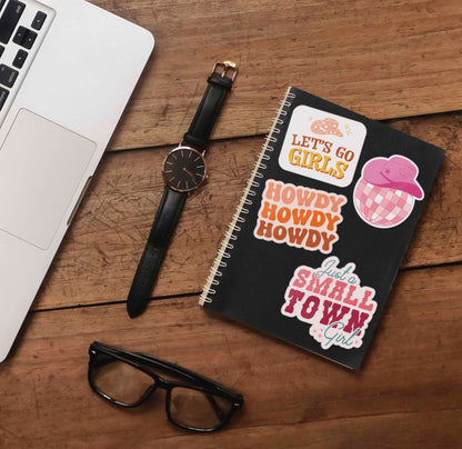 Let's Go Girls Sticker - Mini Cowgirl Decal