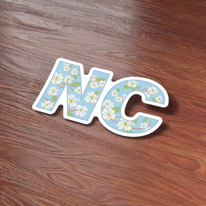 North Carolina Dogwood Sticker - Cute NC State Flower Decal