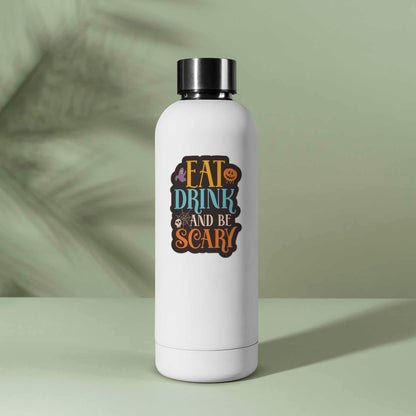 Eat, Drink, and Be Scary Halloween Sticker