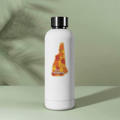 New Hampshire Autumn Leaves Fall Sticker