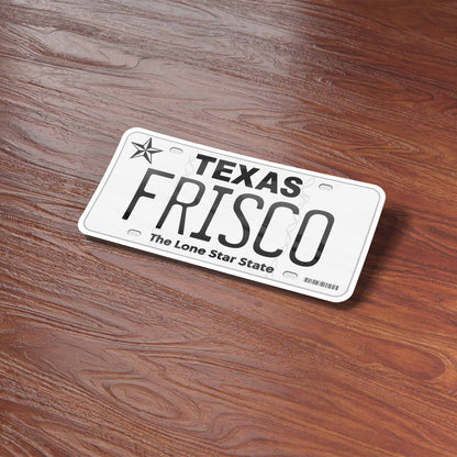 Texas License Plate Sticker - Choose from 50+ TX Cities