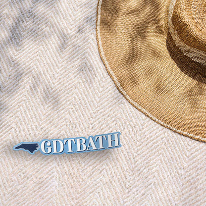 GDTBATH Chapel Hill North Carolina Sticker - Cute NC Decal