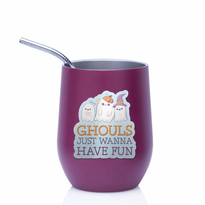 Ghouls Just Wanna Have Fun Halloween Sticker