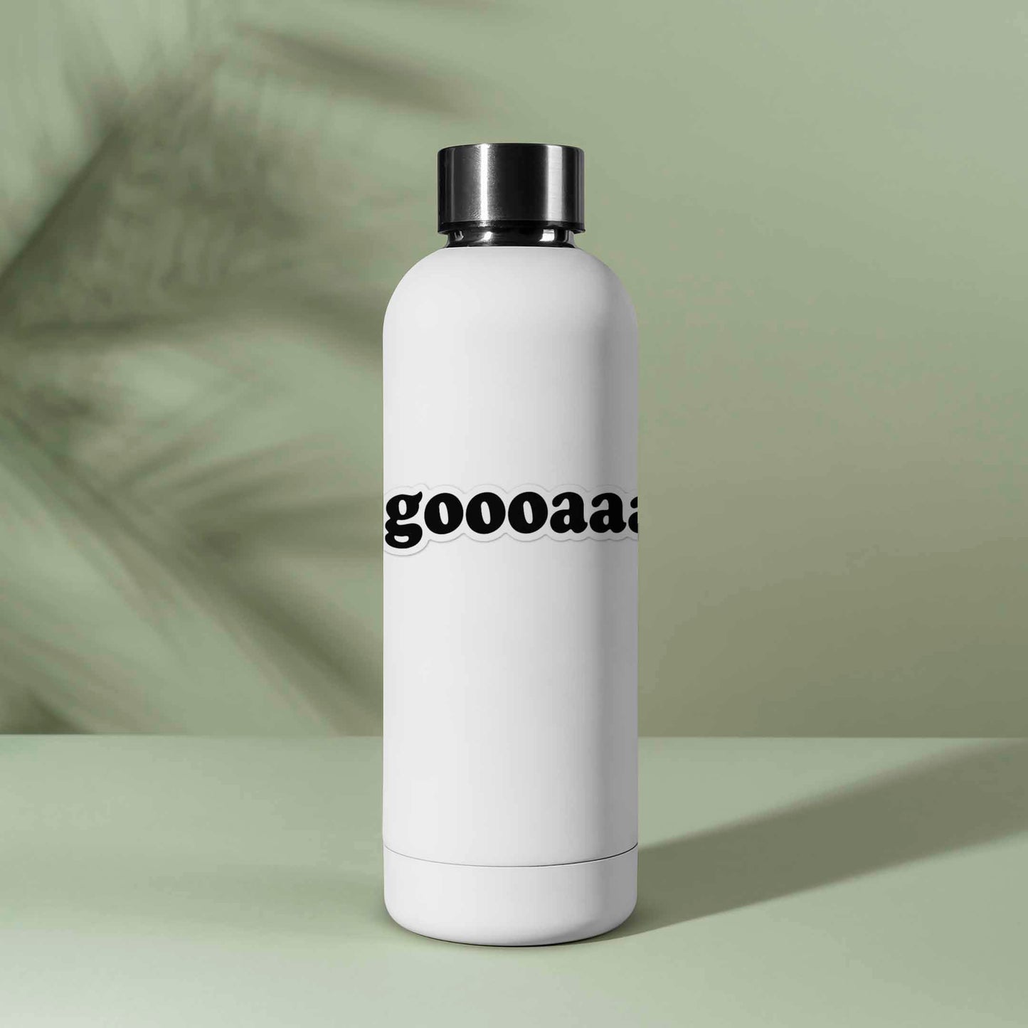 Goallll Soccer Sticker - Cool Sports Decal for Water Bottle