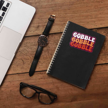 Gobble Gobble Blacksburg Virginia Sticker - Funny VA Sports Decal