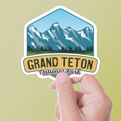 Grand Teton National Park Sticker