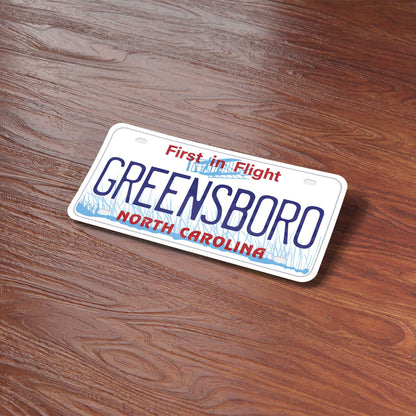North Carolina License Plate Stickers - Choose Your NC City