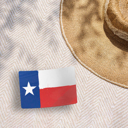 Texas Flag Sticker - Rectangle TX Decal