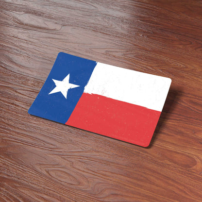 Texas Flag Sticker - Rectangle TX Decal