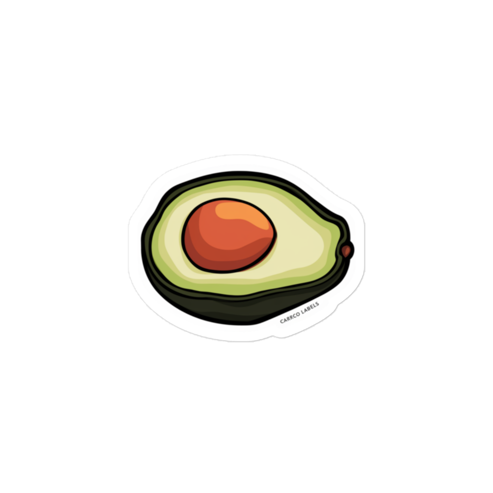 The Avocado Sticker