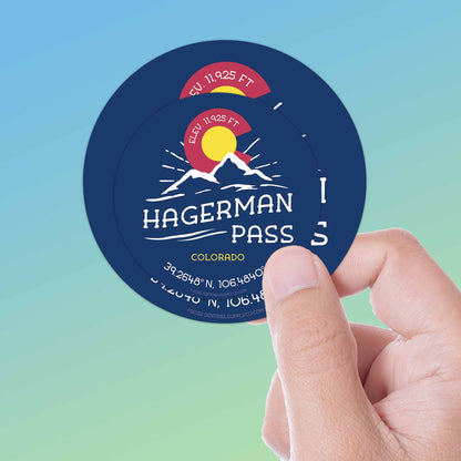 Hagerman Pass Colorado Stickers