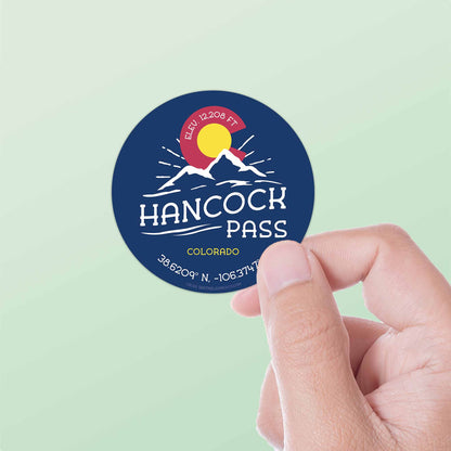 Hancock Pass Colorado Stickers