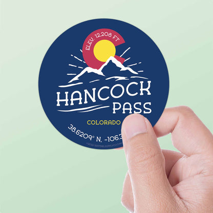 Hancock Pass Colorado Stickers