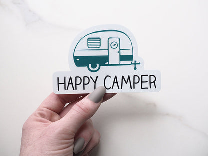 Happy Camper RV Sticker