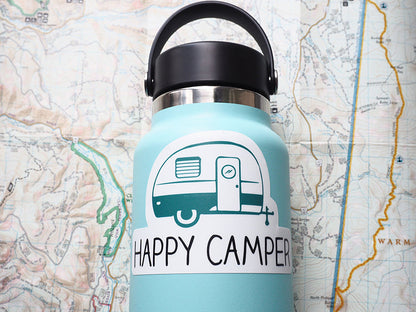 Happy Camper RV Sticker