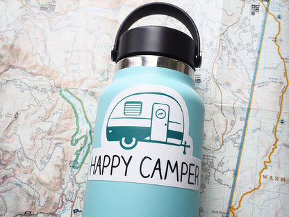 Happy Camper RV Sticker
