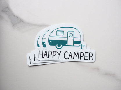 Happy Camper RV Sticker