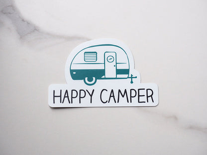 Happy Camper RV Sticker