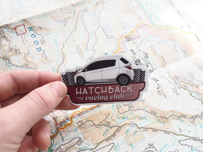 Hatchback Racing Club Sticker