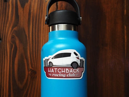 Hatchback Racing Club Sticker