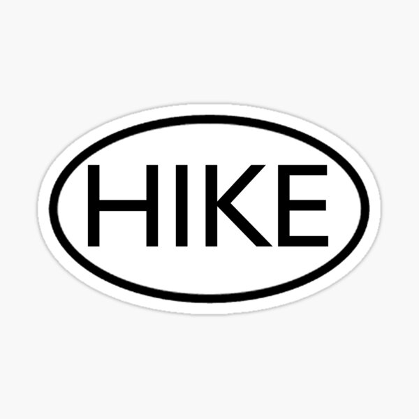 Hike Sticker