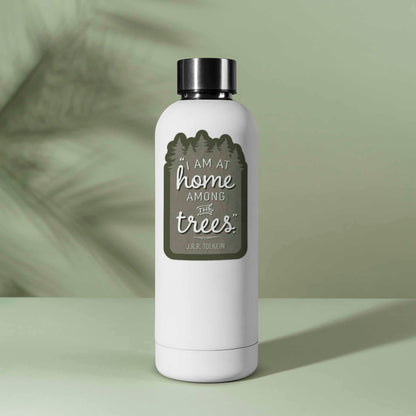 JRR Tolkien Quote Sticker - I Am at Home Among the Trees