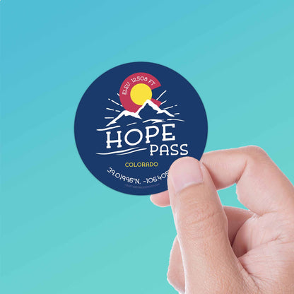 Hope Pass Colorado Stickers
