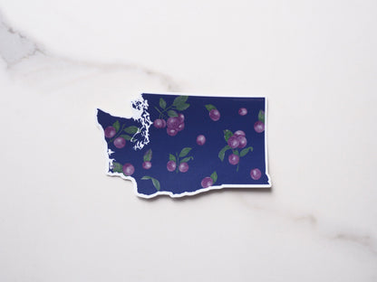 Huckleberry Washington Sticker