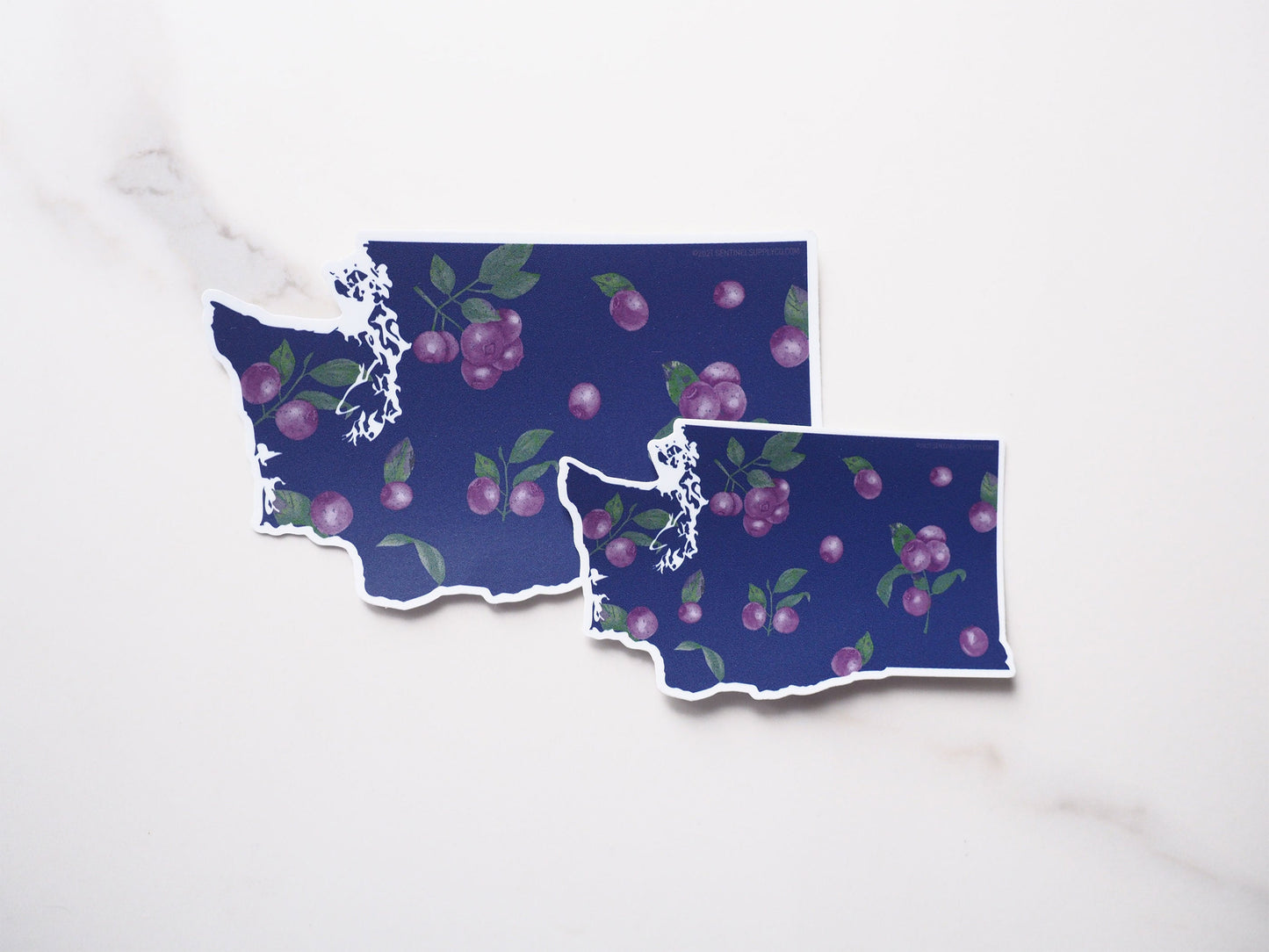Huckleberry Washington Sticker