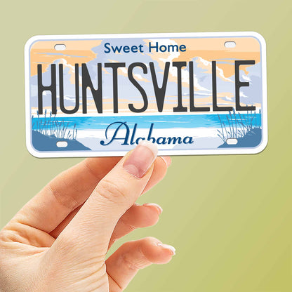 Alabama License Plate Stickers - Choose Your AL Decal