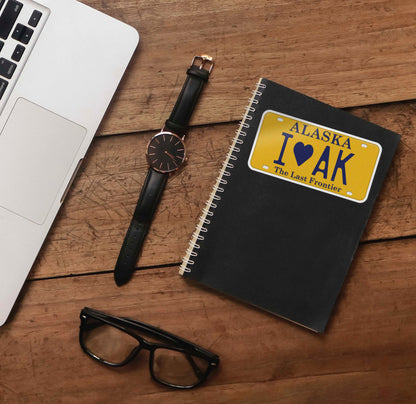 Alaska License Plate Stickers - Choose Your AK City