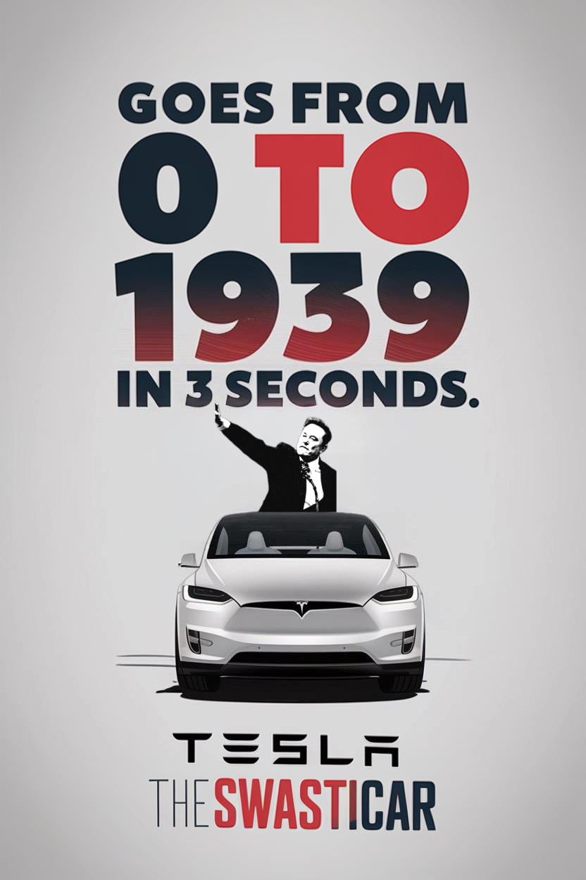 0 to 1939 Elon Lost His Mind  Testla Stickers- Funny Tesla Owner Bumper Sticker