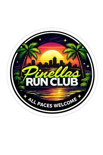Pinellas Run Club Sticker | Custom Sticker and Label | Carrco Labels