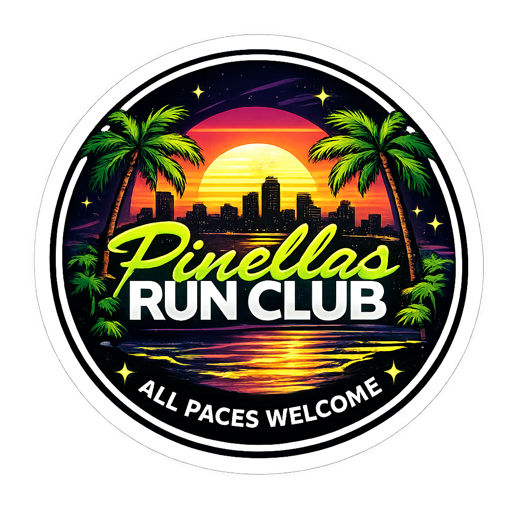 Pinellas Run Club Sticker | Custom Sticker and Label | Carrco Labels