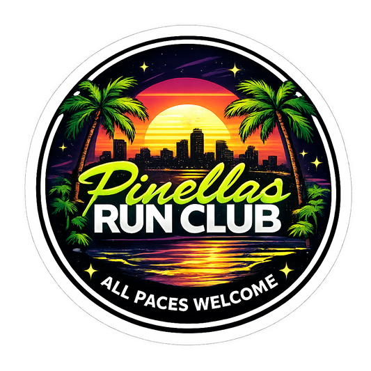 Pinellas Run Club Sticker | Custom Sticker and Label | Carrco Labels