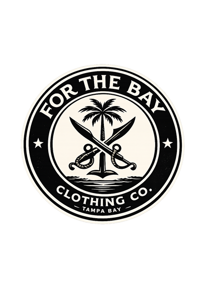 For The Bay Clothing Co. Custom Sticker | Custom Sticker and Label | Carrco Labels