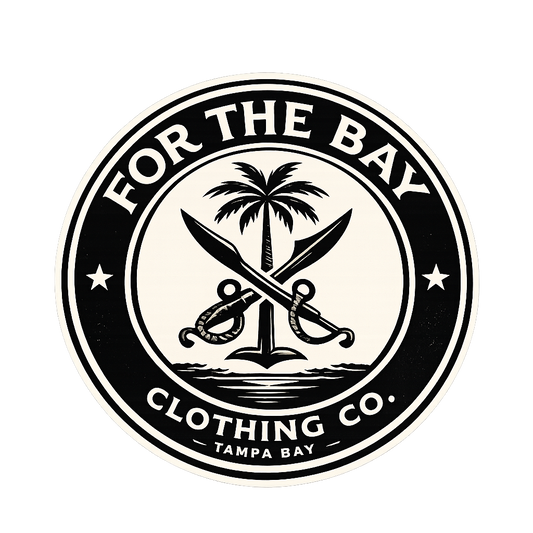 For The Bay Clothing Co. Custom Sticker | Custom Sticker and Label | Carrco Labels
