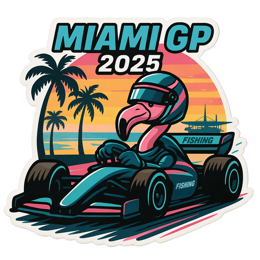 2025 Formula 1 Miami Grand Prix Official Sticker